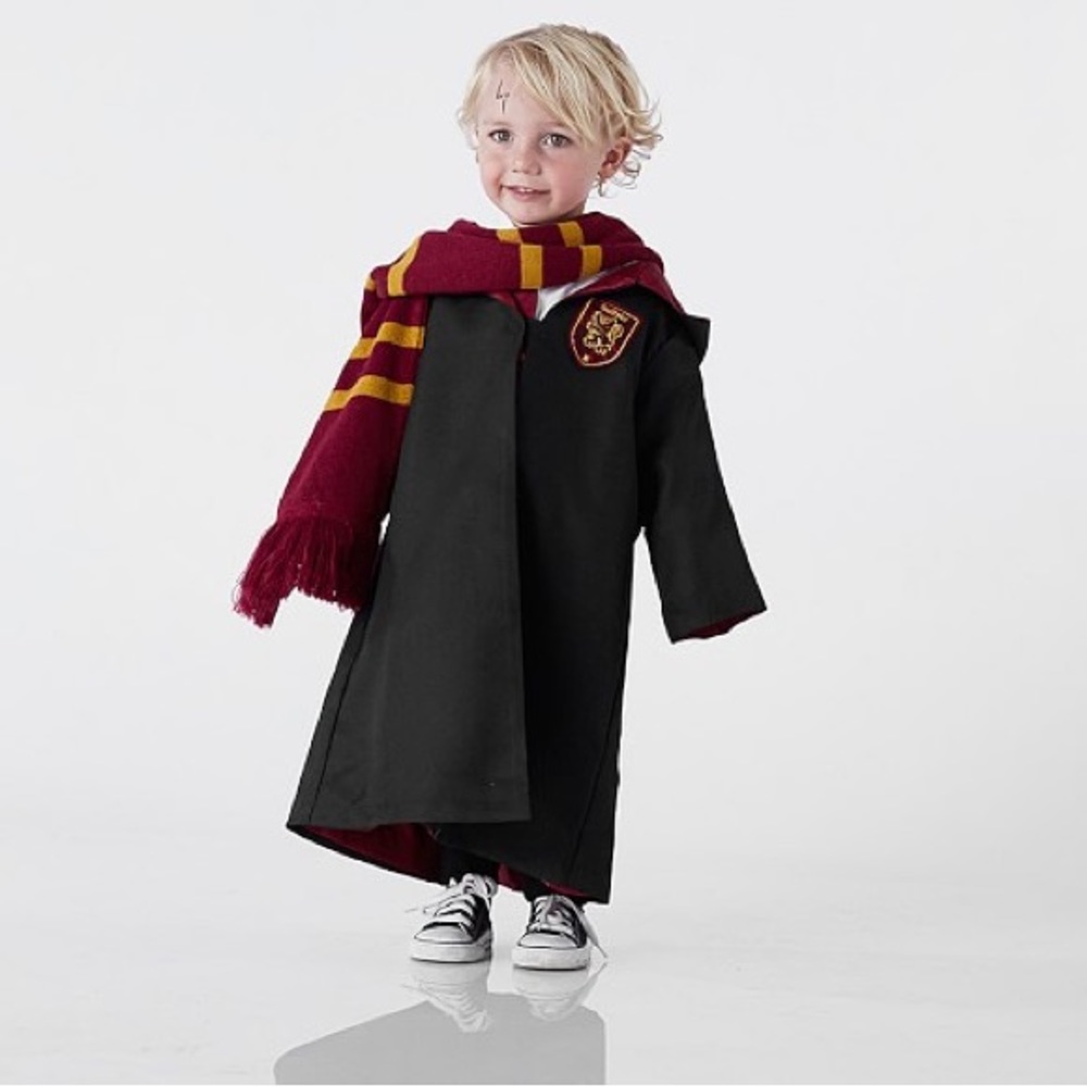 Pottery Ban Kids 3T Gryffindor costume